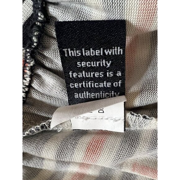 DVF Diane Von Furstenberg Maxi Dress 10 Long Silk Halter Pockets NEW - Picture 9 of 13